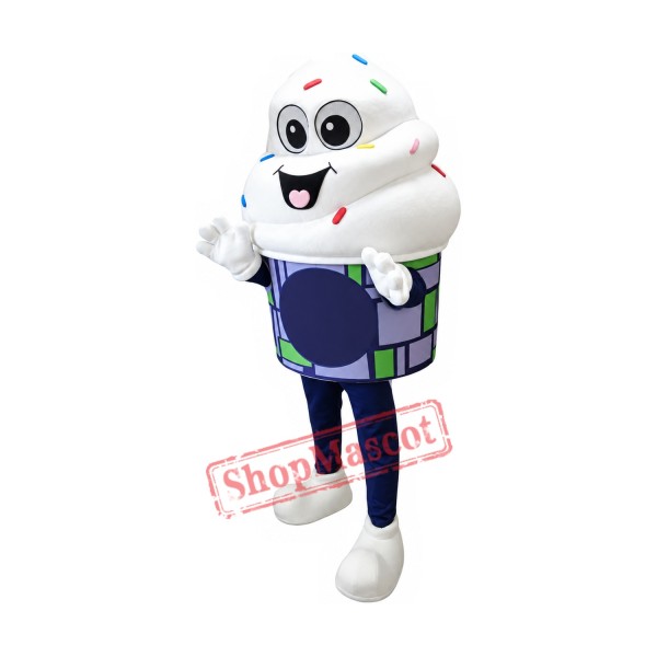 Superb Ice Cream Mascot Costume