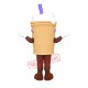 Frothy Drink Mascot Costume Frothy Drink Mascot Costume