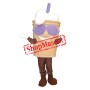 Frothy Drink Mascot Costume