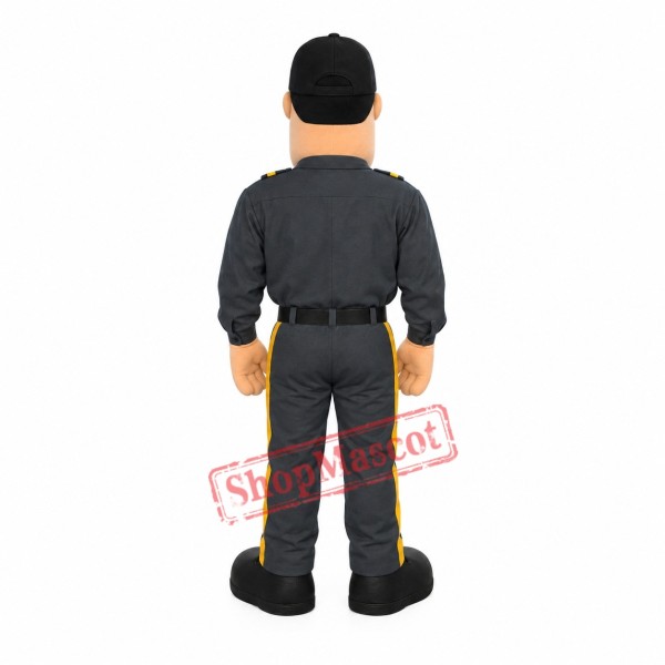 Security Guard Mascot Costume Security Guard Mascot Costume