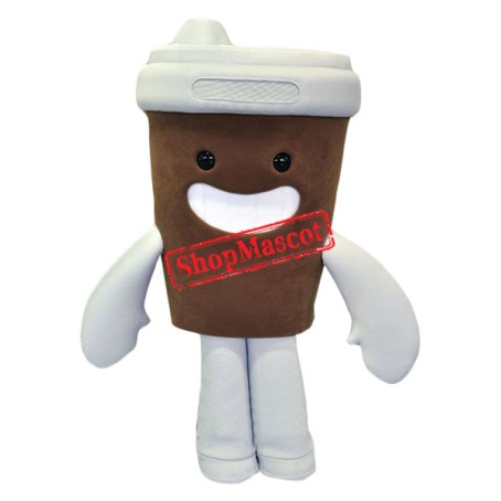 Lovely Coffee Cup Mascot Costume