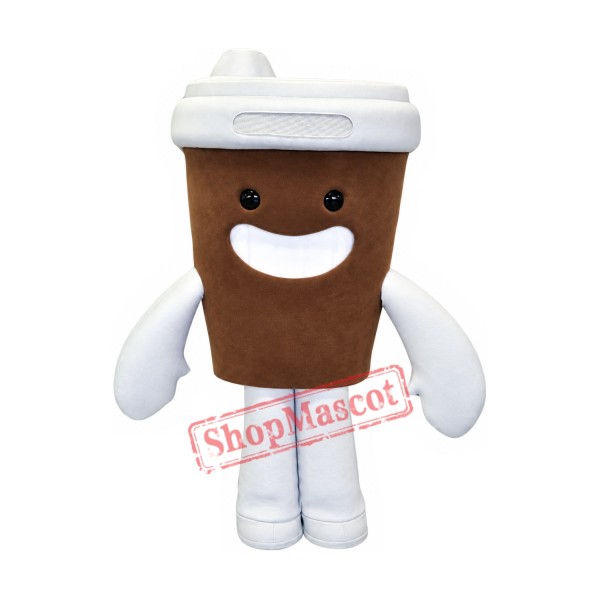 Lovely Coffee Cup Mascot Costume Lovely Coffee Cup Mascot Costume