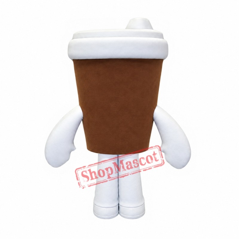 Lovely Coffee Cup Mascot Costume
