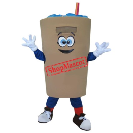 Superb Coffee Cup Mascot Costume