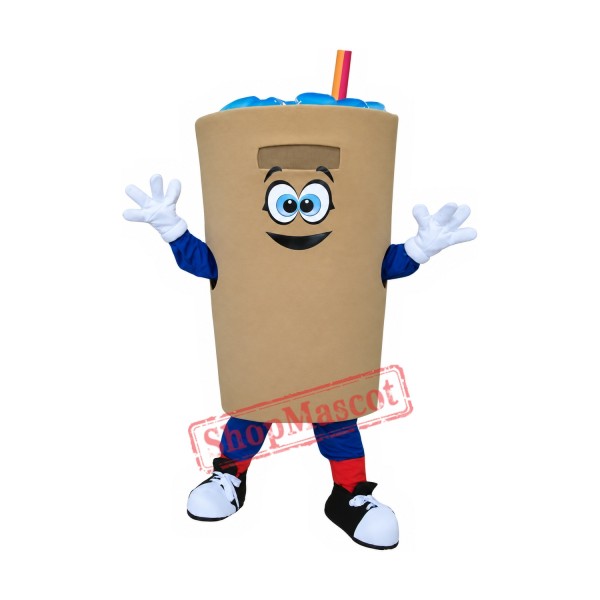 Superb Coffee Cup Mascot Costume