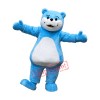 Lovely Blue & White Bear Mascot Costume