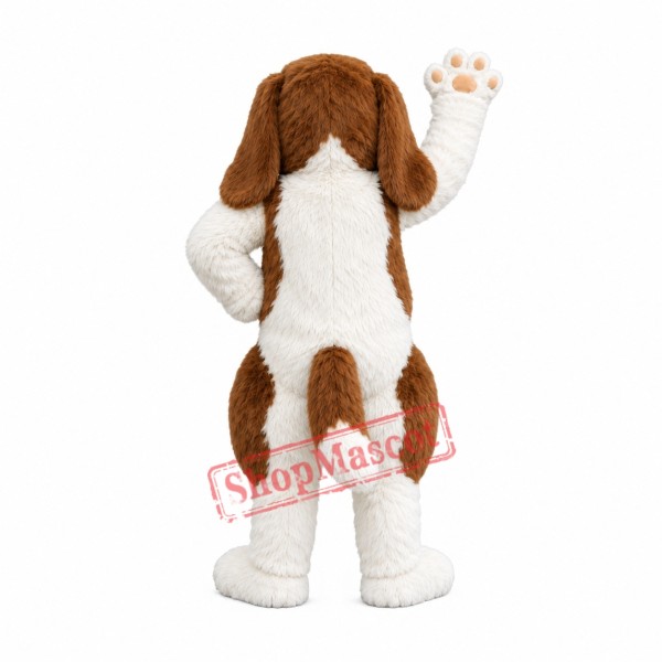 Superb Beagle Dog Mascot Costume Superb Beagle Dog Mascot Costume