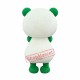 Green Cute Panda Mascot Costume Green Cute Panda Mascot Costume