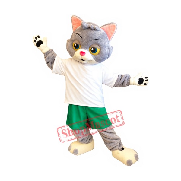 Lovely Realistic Cat Mascot Costume Lovely Realistic Cat Mascot Costume