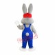 Lovely Long-eared Rabbit Mascot Costume Lovely Long-eared Rabbit Mascot Costume