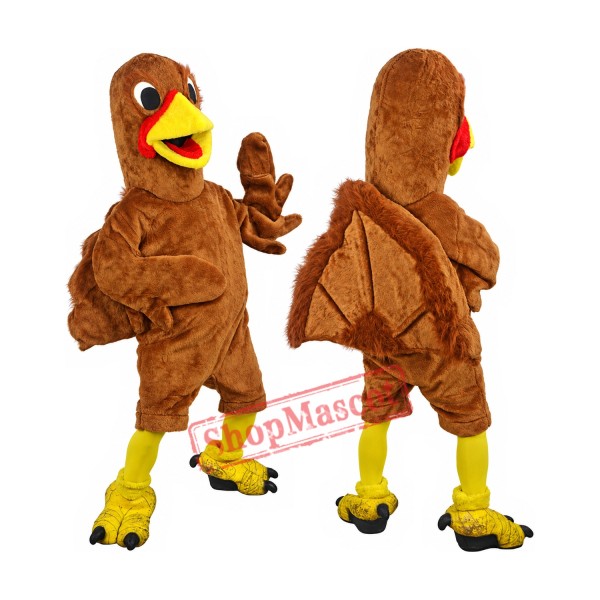Superb Lightweight Turkey Mascot Costume