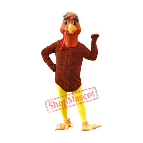 Affordable Lightweight Turkey Mascot Costume