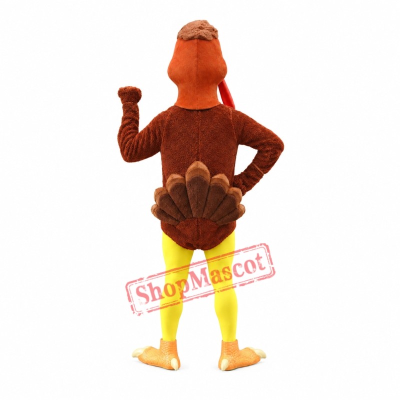 Affordable Lightweight Turkey Mascot Costume