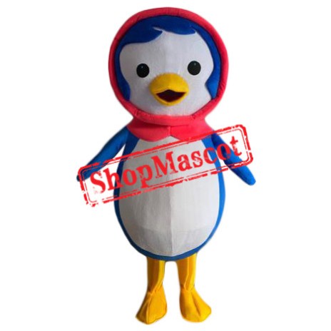 Blue Penguin Mascot Costume
