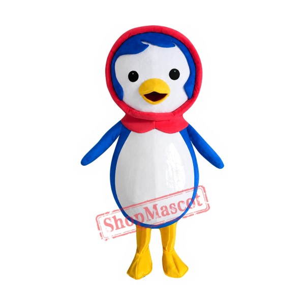 Blue Penguin Mascot Costume