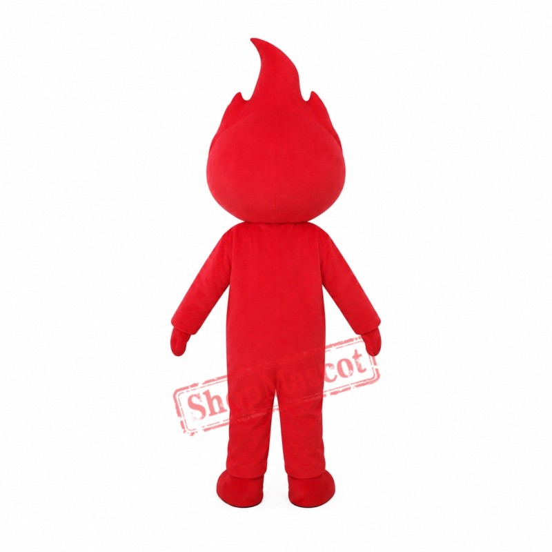 Fire Mascot Costume Fire Mascot Costume