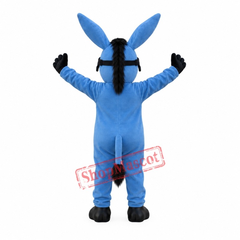 Cool Donkey Mascot Costume Cool Donkey Mascot Costume