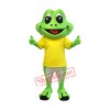 Superb Happy Frog Mascot Costume