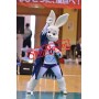 Sport White Rabbit Mascot Costume