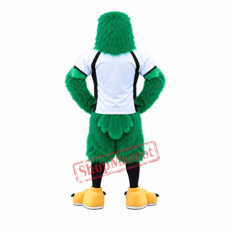 Sport Green Hawk Mascot Costume