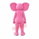 Superb Pink Elephant Mascot Costume Superb Pink Elephant Mascot Costume
