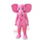 Superb Pink Elephant Mascot Costume