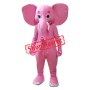 Superb Pink Elephant Mascot Costume