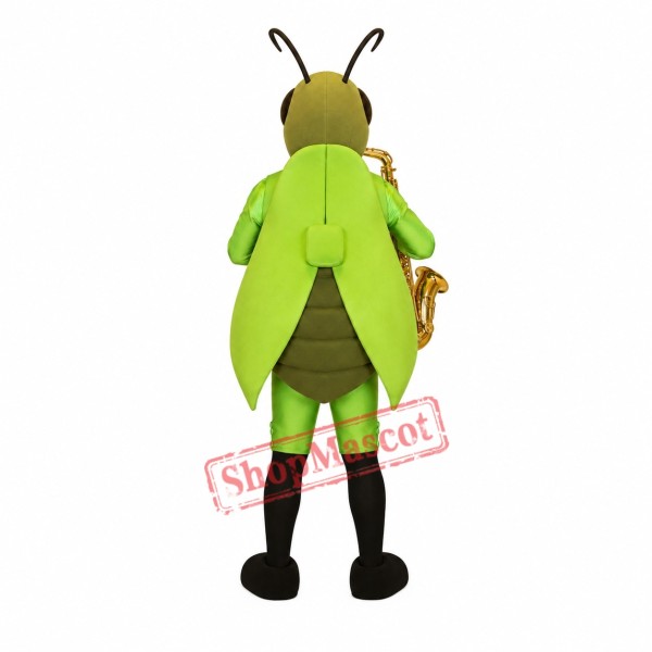 Superb Cricket Mascot Costume Superb Cricket Mascot Costume