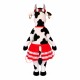 Superb Beautiful Cow Mascot Costume Superb Beautiful Cow Mascot Costume