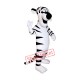 Cartoon White Tiger Mascot Costume Cartoon White Tiger Mascot Costume