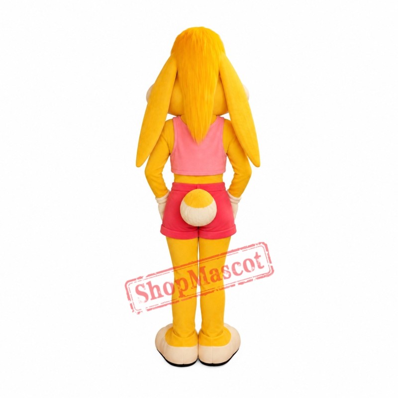 Lovely Lola Bunny Mascot Costume Lovely Lola Bunny Mascot Costume