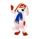 Lovely White Dog Mascot Costume for Adult Lovely White Dog Mascot Costume for Adult
