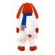 Lovely White Dog Mascot Costume for Adult Lovely White Dog Mascot Costume for Adult