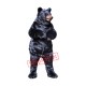 Realistic Wild Black Bear Mascot Costume Realistic Wild Black Bear Mascot Costume