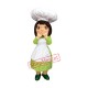 Female Chef Mascot Costume