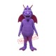 Superb Purple Dragon Mascot Costume Superb Purple Dragon Mascot Costume