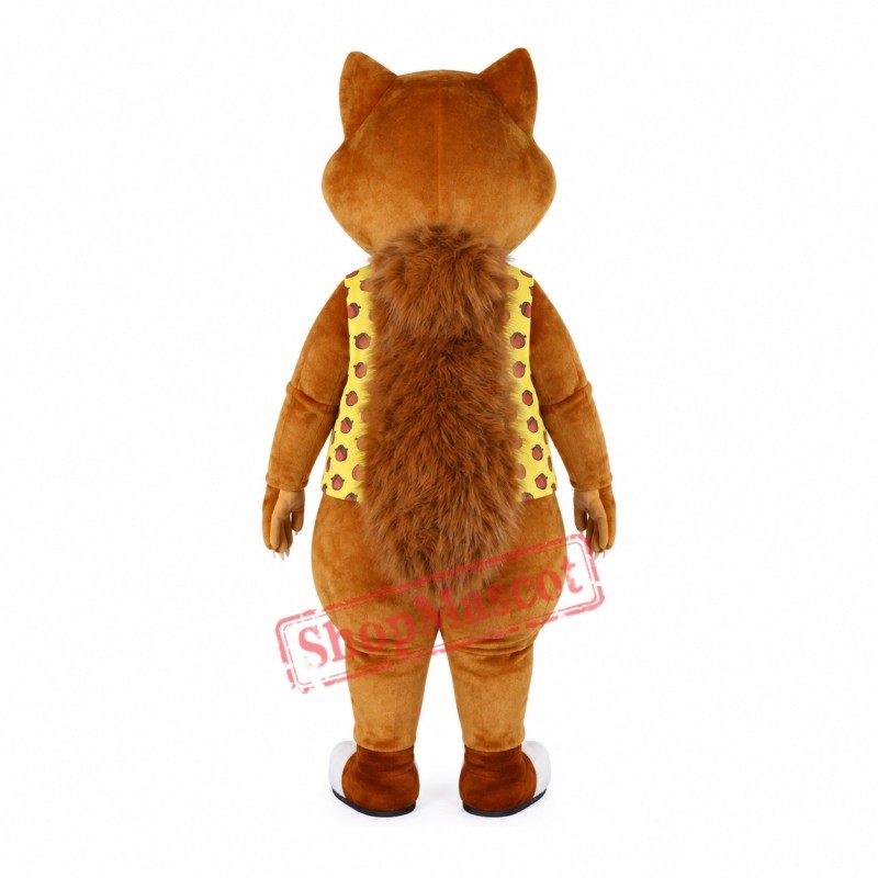 Superb Lightweight Squirrel Mascot Costume Superb Lightweight Squirrel Mascot Costume