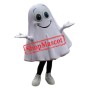 Cute Lightweight White Ghost Mascot Costume