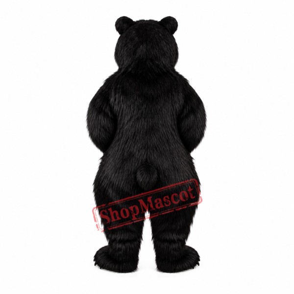 Realistic Lightweight Black Bear Mascot Costume Realistic Lightweight Black Bear Mascot Costume