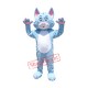Lovely Blue Cat Mascot Costume Lovely Blue Cat Mascot Costume