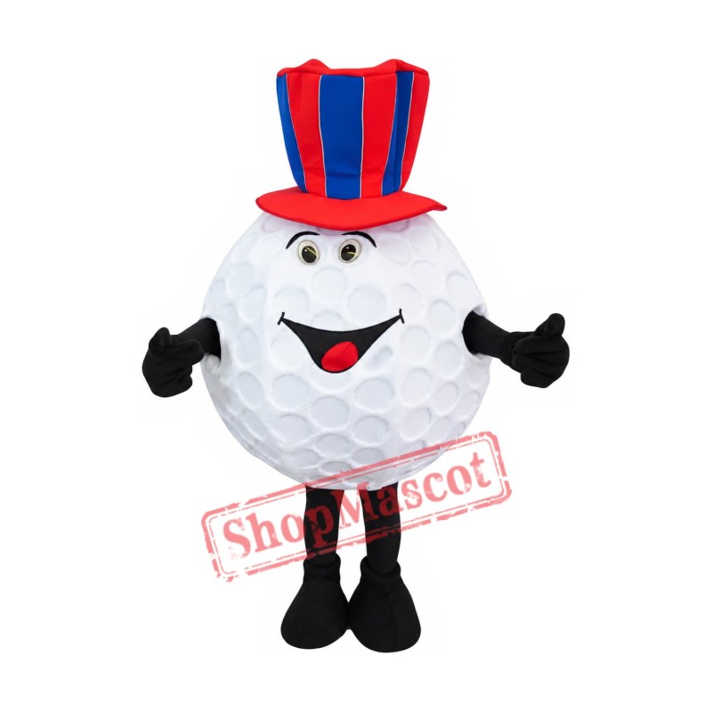 Happy Golf Mascot Costume