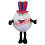Happy Golf Mascot Costume