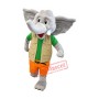 Superb Lightweight Elephant Mascot Costume