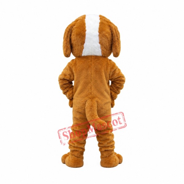 Superb Hound Dog Mascot Costume Superb Hound Dog Mascot Costume