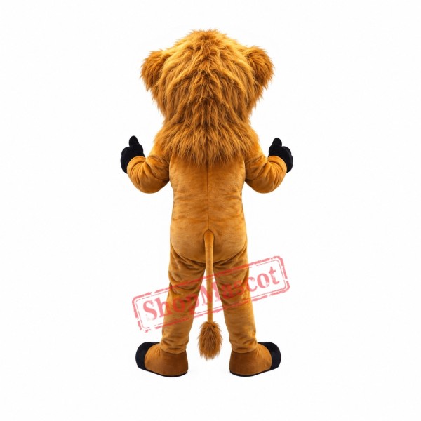 Muscular Lion Mascot Costume Muscular Lion Mascot Costume