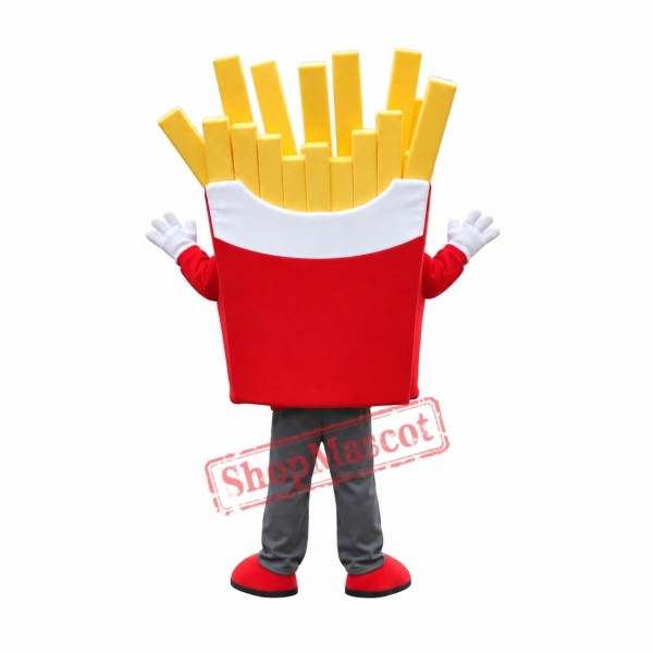 Cute French Fries Mascot Costume Cute French Fries Mascot Costume