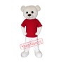 Superb White Bear Mascot Costume