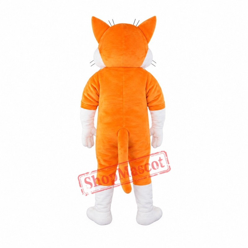 Friendly Lightweight Cat Mascot Costume