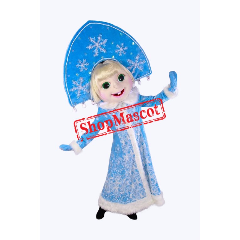 Winter Pure Girl Mascot Costume