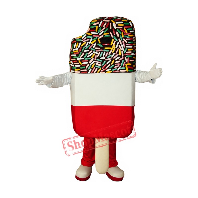Superb Popsicle Mascot Costume Superb Popsicle Mascot Costume